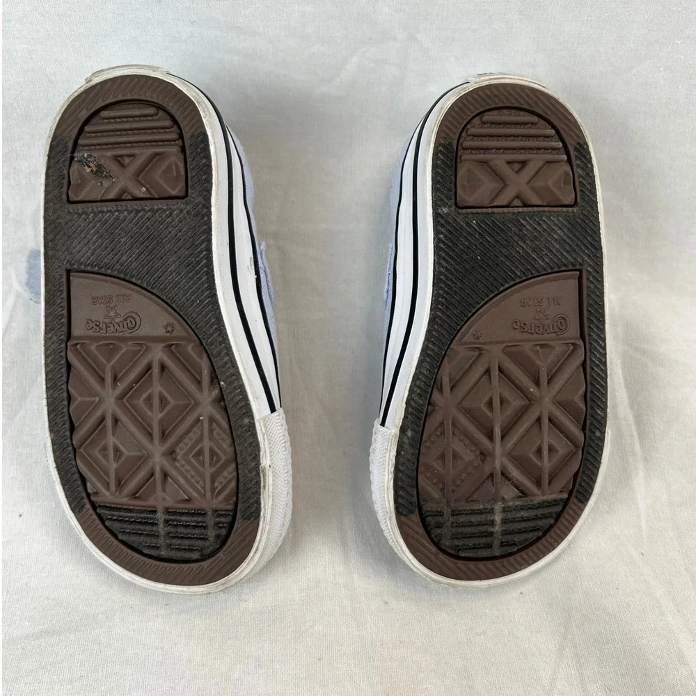 Converse All Star Mary Jane Toddler Infant‎ Shoes Light Blue Size 4